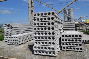 Железобетонных плит перекрытия: внешний вид